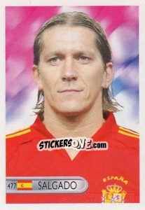 Sticker Michel Salgado - Mundocrom World Cup 2006 - NO EDITOR