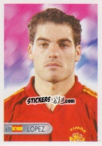 Sticker Antonio Lopez - Mundocrom World Cup 2006 - NO EDITOR