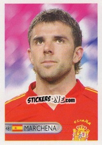 Sticker Carlos Marchena - Mundocrom World Cup 2006 - NO EDITOR