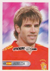 Sticker David Albelda - Mundocrom World Cup 2006 - NO EDITOR