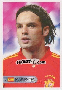 Sticker Fernando Morientes - Mundocrom World Cup 2006 - NO EDITOR