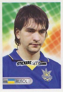 Sticker Andriy Rusol - Mundocrom World Cup 2006 - NO EDITOR
