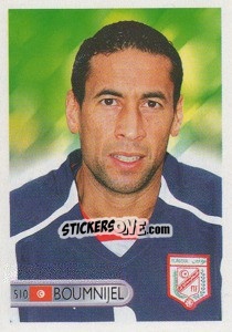 Sticker Ali Boumnijel - Mundocrom World Cup 2006 n. 510 - NO EDITOR