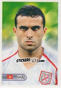 Sticker Jawhar Mnari - Mundocrom World Cup 2006 - NO EDITOR