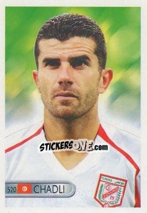 Sticker Adel Chadli - Mundocrom World Cup 2006 n. 520 - NO EDITOR