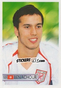 Sticker Selim Benachour - Mundocrom World Cup 2006 n. 521 - NO EDITOR