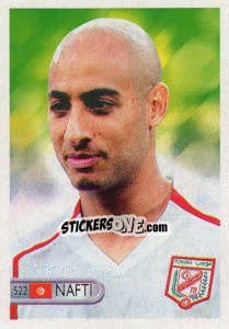 Sticker Mehdi Nafti - Mundocrom World Cup 2006 n. 522 - NO EDITOR
