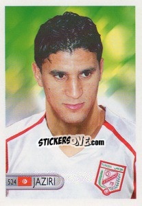 Sticker Ziad Jaziri - Mundocrom World Cup 2006 n. 524 - NO EDITOR