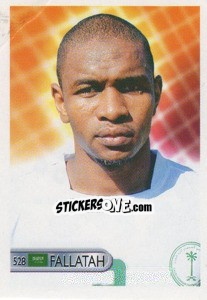 Sticker Redha Fallatah - Mundocrom World Cup 2006 n. 528 - NO EDITOR
