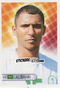 Sticker Ahmad al Bahri - Mundocrom World Cup 2006 n. 530 - NO EDITOR