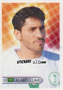 Sticker Sabeh al Abdullah - Mundocrom World Cup 2006 n. 532 - NO EDITOR