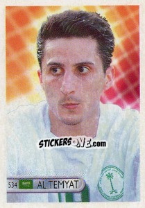 Sticker Nawaf al Temyat - Mundocrom World Cup 2006 n. 534 - NO EDITOR