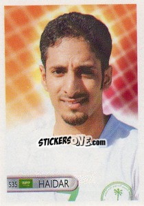 Cromo Mohamed Haidar - Mundocrom World Cup 2006 - NO EDITOR