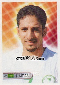 Sticker Mohamed Haidar - Mundocrom World Cup 2006 n. 535 - NO EDITOR