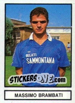 Sticker Massimo Brambati - Il Grande Calcio 1986-1987 n. 97 - Vallardi