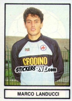 Sticker Marco Landucci - Il Grande Calcio 1986-1987 n. 110 - Vallardi