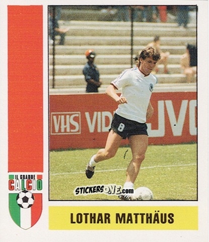 Sticker Lothar Matthaus - Il Grande Calcio 1987-1988 n. 353 - Vallardi