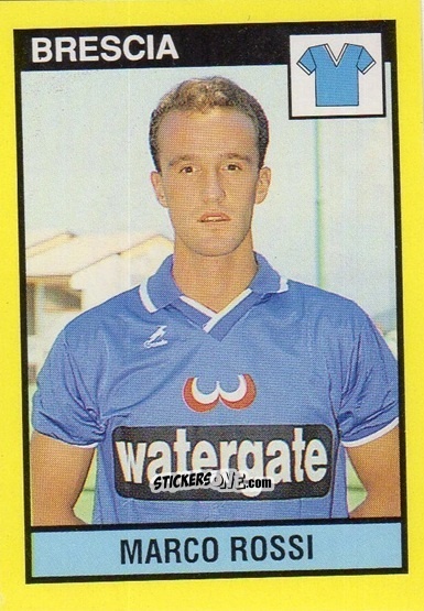 Figurina Marco Rossi