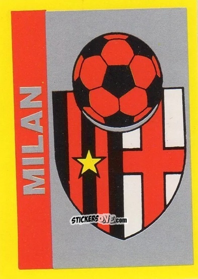 Sticker Scudetto - Il Grande Calcio 1988-1989 n. 171 - Vallardi