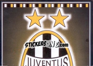 Sticker Juventus logo part1 - Juventus Le Grandi Vittorie n. 1 - Panini