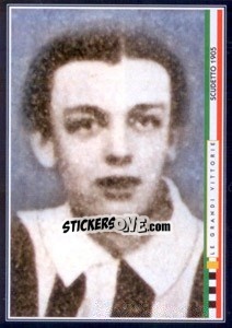 Sticker Alberto Barberis - Juventus Le Grandi Vittorie n. 6 - Panini