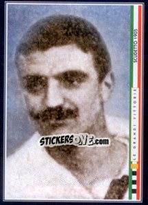 Sticker Carlo Vittorio Varetti - Juventus Le Grandi Vittorie n. 7 - Panini
