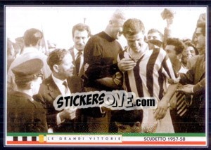 Sticker Lo Scudetto Della Gent - Juventus Le Grandi Vittorie n. 15 - Panini