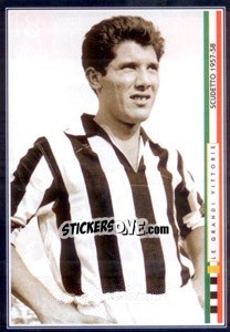 Figurina Omar Sivori - Juventus Le Grandi Vittorie - Panini