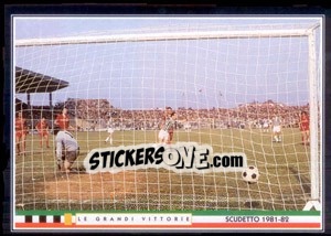 Sticker Il Rigore Decisivo - Juventus Le Grandi Vittorie n. 31 - Panini