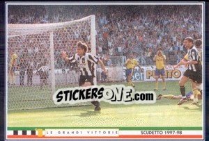 Sticker Il Marchio Di Superpippo - Juventus Le Grandi Vittorie n. 43 - Panini