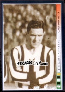 Sticker Alfredo Foni - Juventus Le Grandi Vittorie - Panini