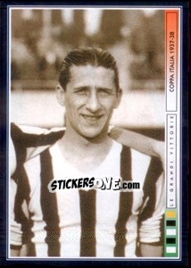 Cromo Guglielmo Gabetto - Juventus Le Grandi Vittorie - Panini