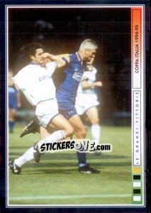 Sticker Ravanelli-Gol - Juventus Le Grandi Vittorie n. 63 - Panini