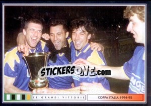 Sticker Il Ballo Della Vittoria - Juventus Le Grandi Vittorie - Panini