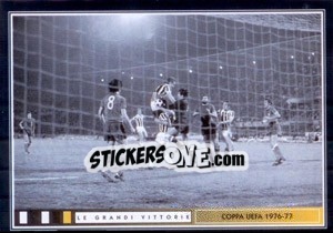 Sticker Duello In Area - Juventus Le Grandi Vittorie n. 72 - Panini