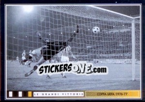 Sticker La Rete Di Marco - Juventus Le Grandi Vittorie n. 73 - Panini