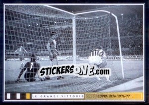 Sticker In Fondo Al Sacco - Juventus Le Grandi Vittorie n. 74 - Panini