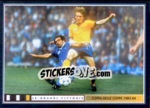 Sticker Centrocampo Al Massimo - Juventus Le Grandi Vittorie n. 84 - Panini