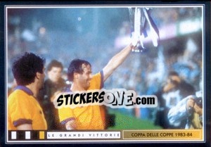Sticker Basilea Italiana - Juventus Le Grandi Vittorie n. 88 - Panini