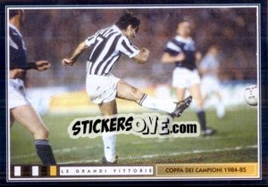 Sticker Finale In Vista - Juventus Le Grandi Vittorie n. 89 - Panini