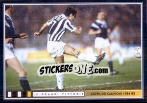 Cromo Finale In Vista - Juventus Le Grandi Vittorie - Panini