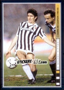 Figurina Le Mainacce Di Pablito - Juventus Le Grandi Vittorie - Panini