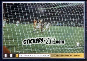Sticker Un Gol Che Vale L'Europa - Juventus Le Grandi Vittorie n. 95 - Panini