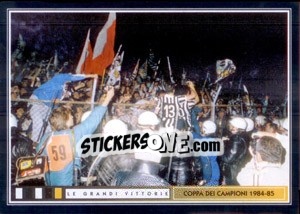 Sticker Abbraccio Collettivo - Juventus Le Grandi Vittorie n. 96 - Panini