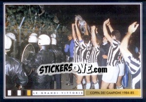 Sticker Festa Blindata - Juventus Le Grandi Vittorie n. 97 - Panini