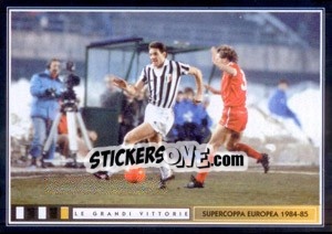 Sticker La Forza Di Brio - Juventus Le Grandi Vittorie n. 101 - Panini