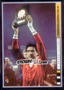 Sticker Nelle Mani Della Juve - Scirea - Juventus Le Grandi Vittorie n. 107 - Panini