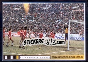 Sticker Muro Argentino - Juventus Le Grandi Vittorie n. 109 - Panini