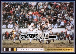 Sticker Festa Juventina - Juventus Le Grandi Vittorie - Panini