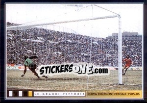 Sticker Non Si Passa, C'E Tacconi - Juventus Le Grandi Vittorie n. 113 - Panini